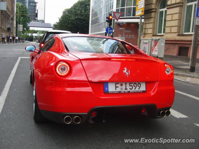 Ferrari 599GTB spotted in Frankfurt, Germany