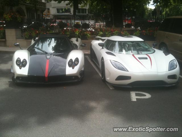 Koenigsegg Agera R spotted in London, United Kingdom