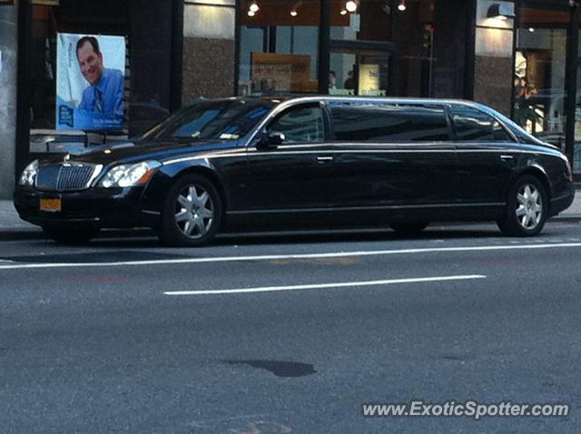 Mercedes Maybach spotted in New York City, United States
