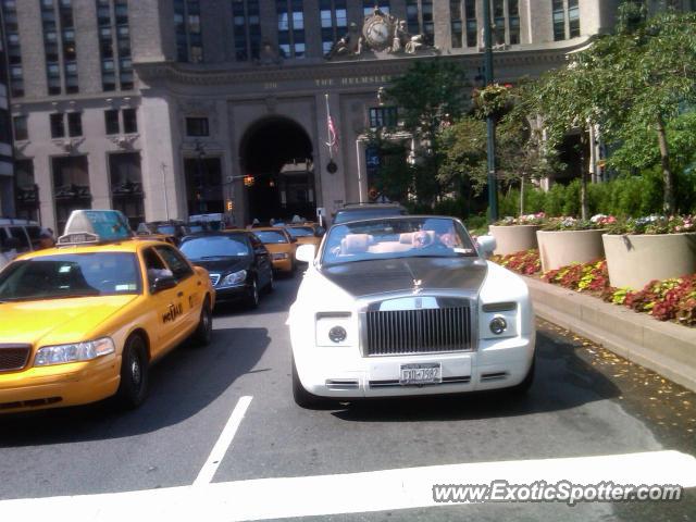 Rolls Royce Phantom spotted in New York City, United States