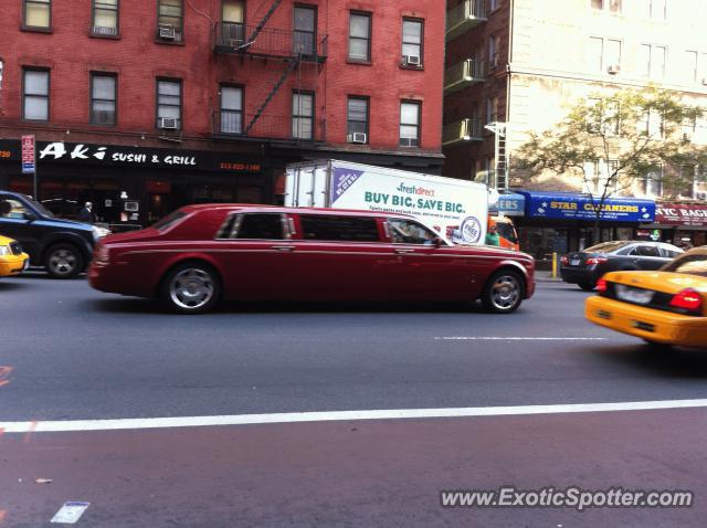 Rolls Royce Phantom spotted in New York City, United States