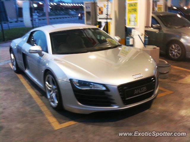 Audi R8 spotted in Ipoh, Malaysia