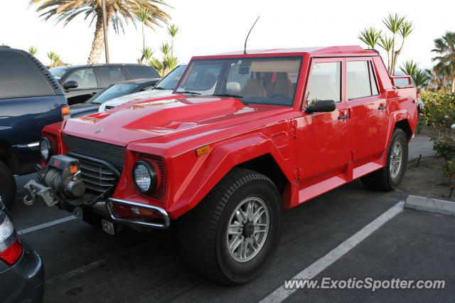 Lamborghini LM002 spotted in Laguna Beach, California