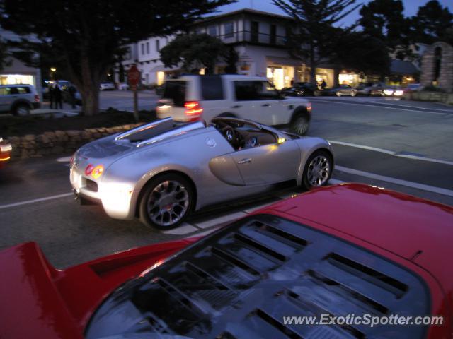 Bugatti Veyron spotted in Carmel, California