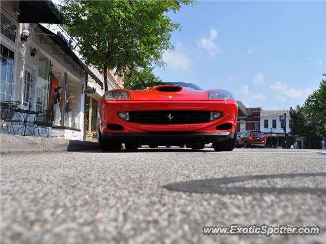 Ferrari 550 spotted in Chagrin Falls, Ohio