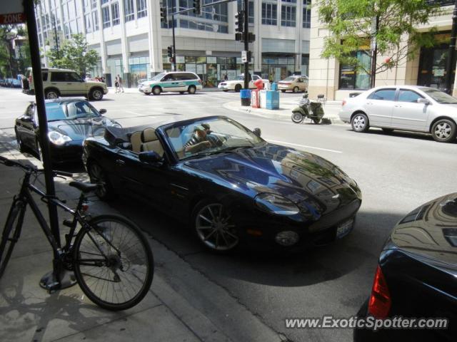 Aston Martin DB7 spotted in Chicago, Illinois