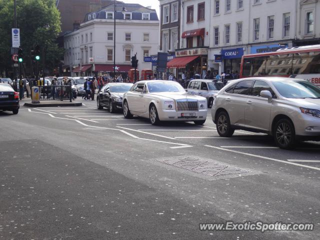Rolls Royce Ghost spotted in London, United Kingdom