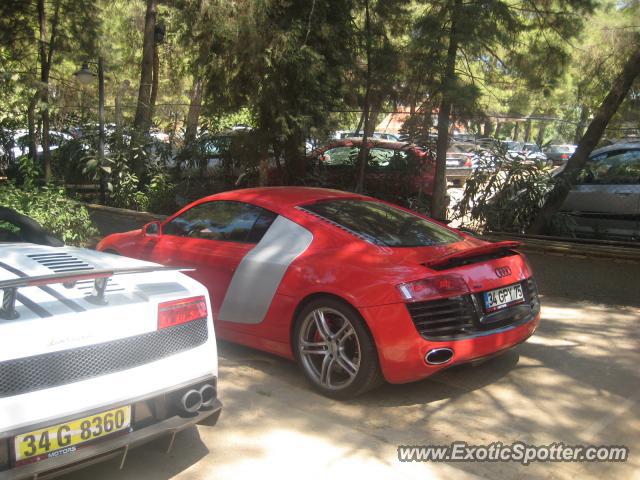 Audi R8 spotted in Marmaris, Turkey