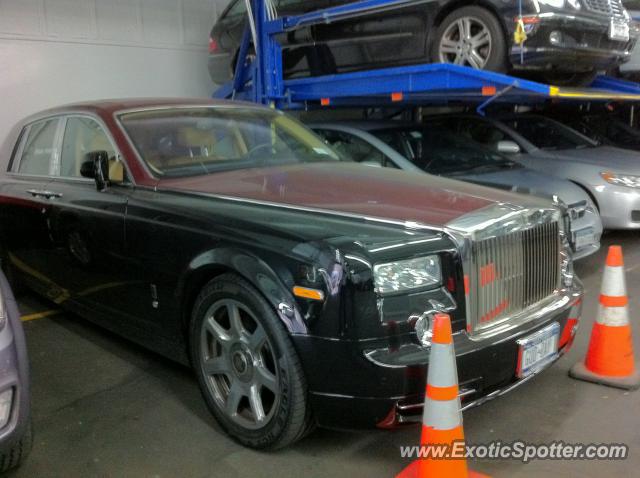 Rolls Royce Phantom spotted in New York, United States