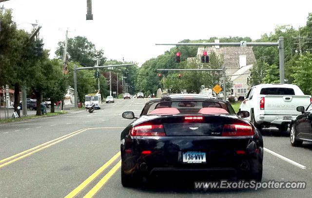 Aston Martin Vantage spotted in Stamford, Connecticut