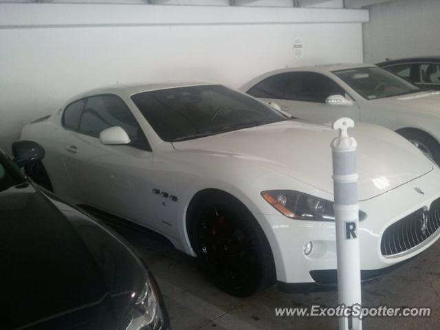 Maserati GranTurismo spotted in Miami, Florida