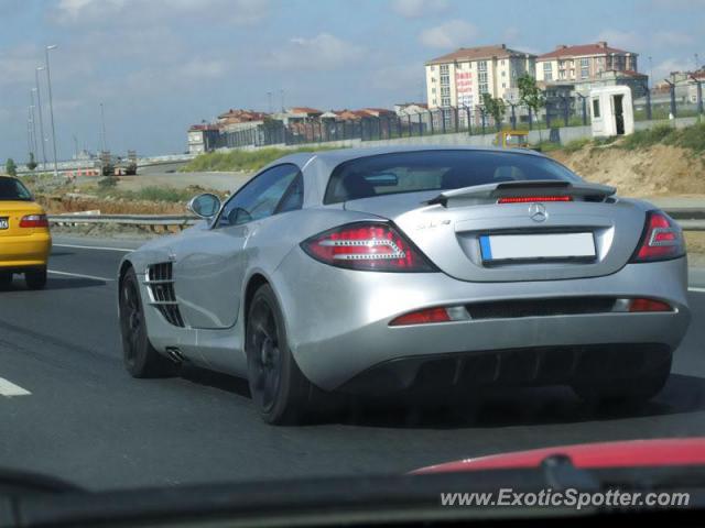 Mercedes SLR spotted in Istanbul, Turkey
