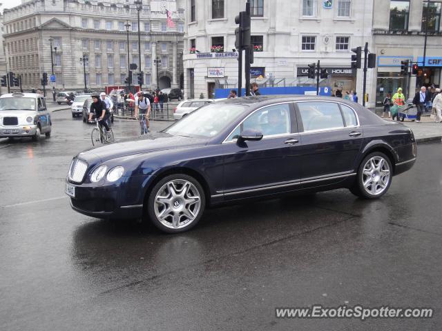 Bentley Continental spotted in London, United Kingdom