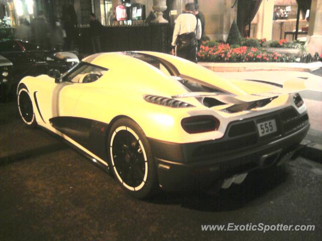 Koenigsegg Agera R spotted in Paris, France
