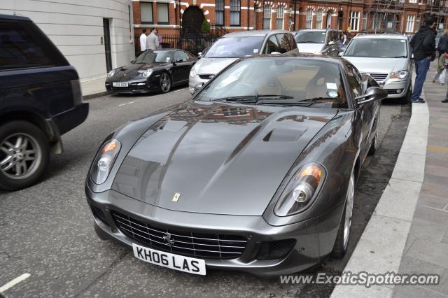 Ferrari 599GTB spotted in London, United Kingdom