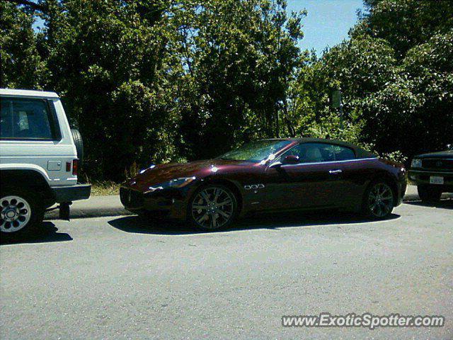 Maserati GranTurismo spotted in San Francisco, California