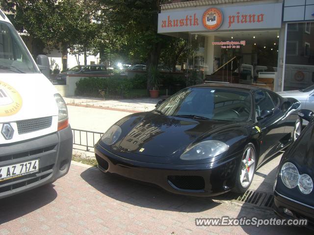 Ferrari 360 Modena spotted in Istanbul, Turkey