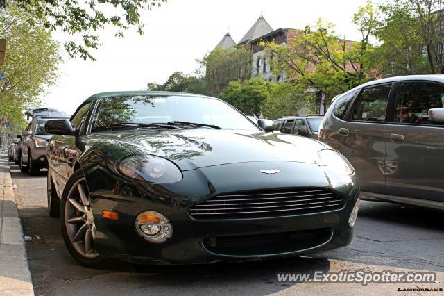 Aston Martin DB7 spotted in Saratoga Springs, New York
