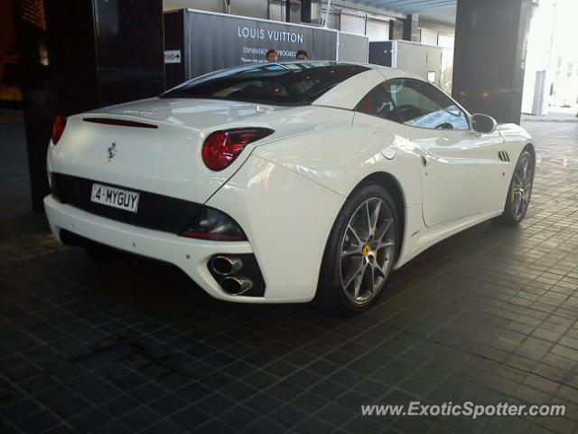 Ferrari California spotted in Melbourne, Australia