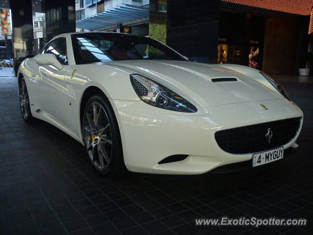Ferrari California spotted in Melbourne, Australia