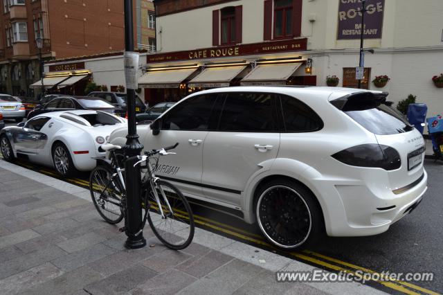 Bugatti Veyron spotted in London, United Kingdom