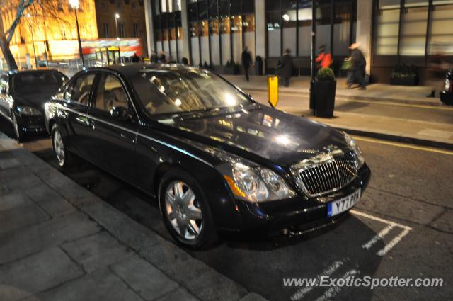 Mercedes Maybach spotted in London, United Kingdom