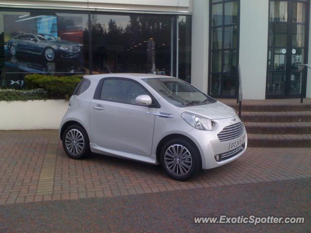 Aston Martin Cygnet spotted in Belfast, United Kingdom