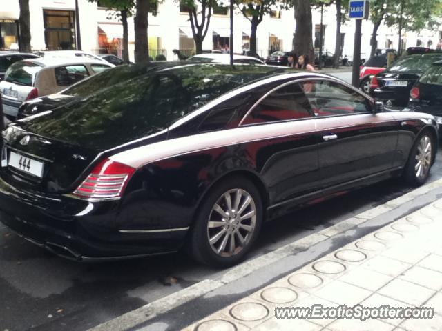 Mercedes Maybach spotted in Paris, France