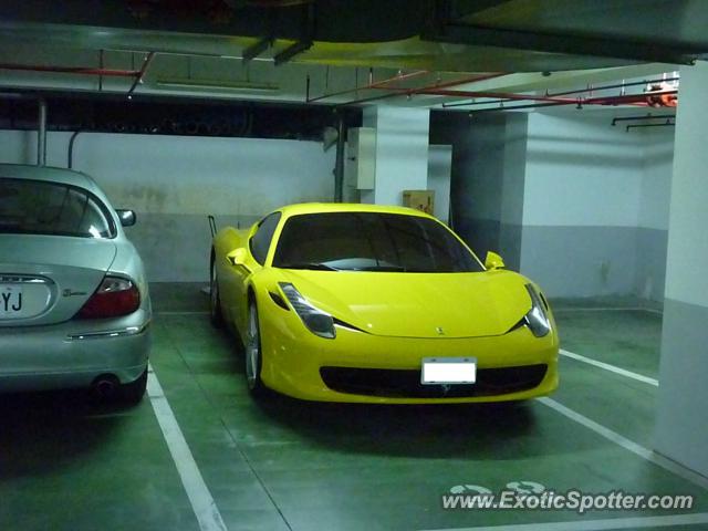 Ferrari 458 Italia spotted in Taipei, Taiwan
