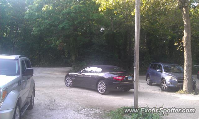 Maserati GranTurismo spotted in Mashpee, Massachusetts