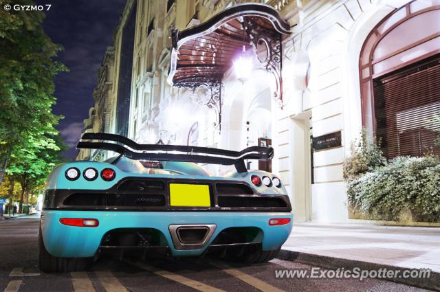 Koenigsegg CCXR spotted in Paris, France