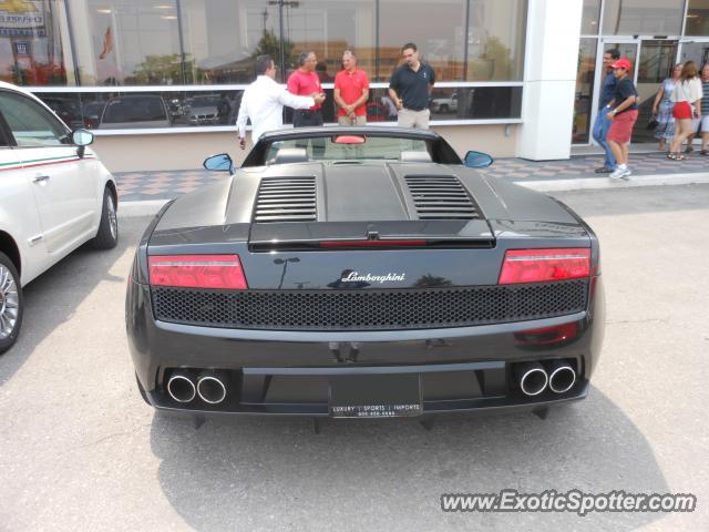 Lamborghini Gallardo spotted in Vaughan, Canada