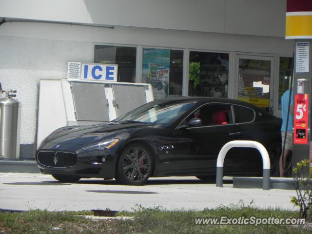 Maserati GranTurismo spotted in Deerfield Beach, Florida