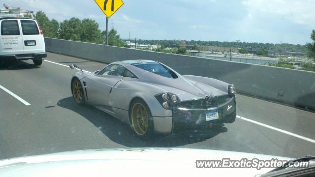 Pagani Huayra spotted in Denver, Colorado