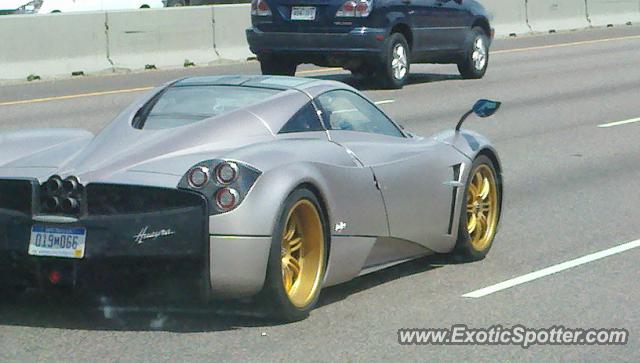 Pagani Huayra spotted in Denver, Colorado
