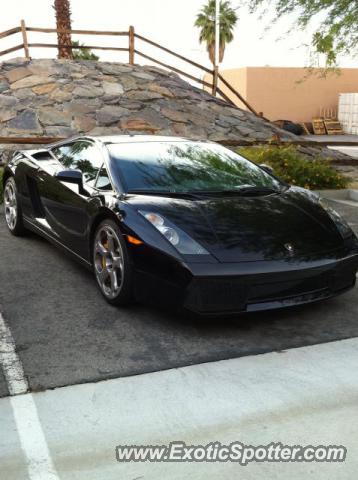 Lamborghini Gallardo spotted in Palm Springs, California