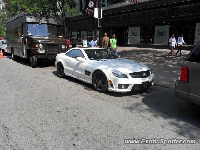 Mercedes SL 65 AMG spotted in Boston, Massachusetts