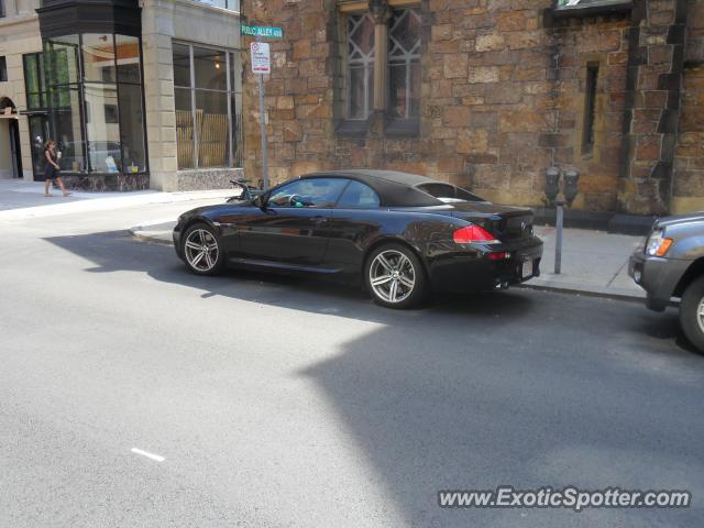 BMW M6 spotted in Boston, Massachusetts