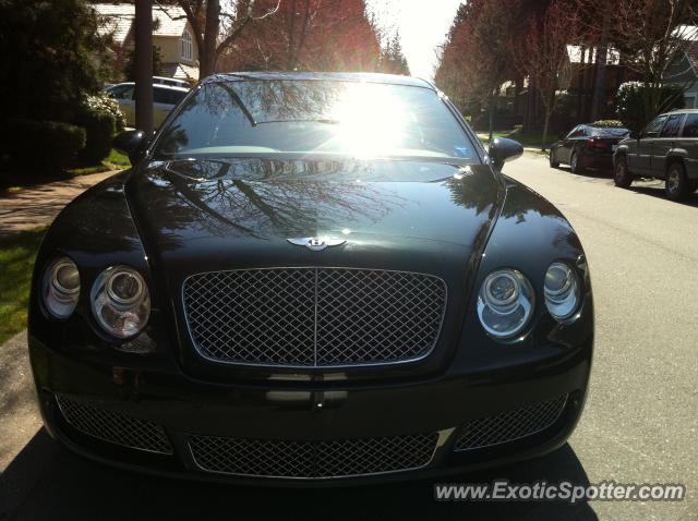 Bentley Continental spotted in Mill Creek, Washington