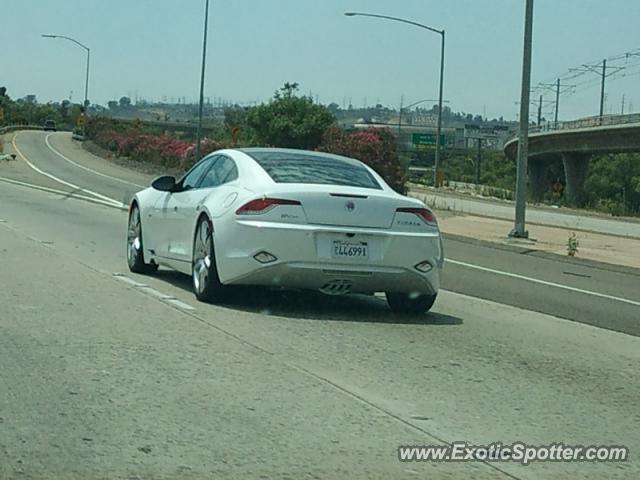 Fisker Karma spotted in San Diego, California