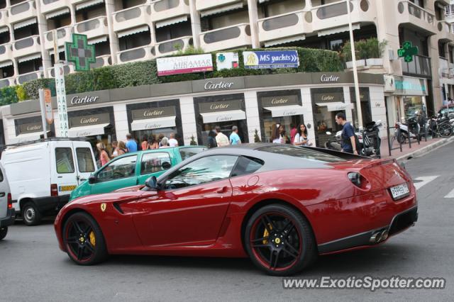 Ferrari 599GTB spotted in Cannes, France
