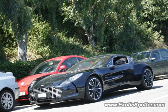 Aston Martin One-77 spotted in Monaco, Monaco