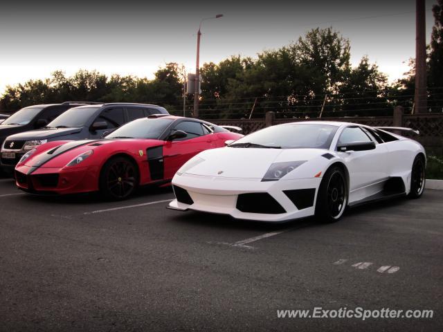 Lamborghini Murcielago spotted in Kiev, Ukraine