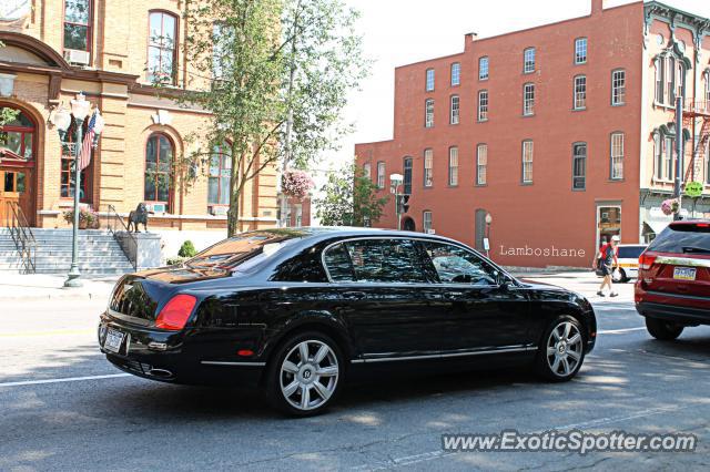 Bentley Continental spotted in Saratoga Springs, New York