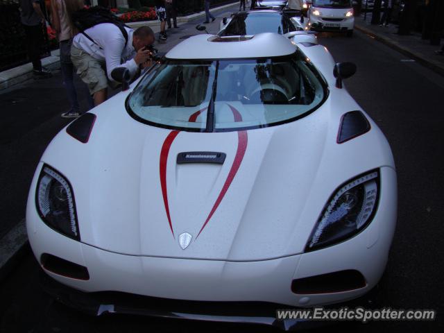 Koenigsegg Agera R spotted in Paris, France