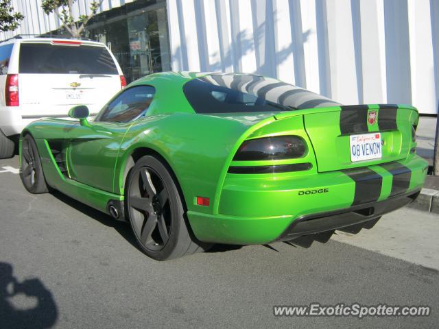 Dodge Viper spotted in Hollywood, California