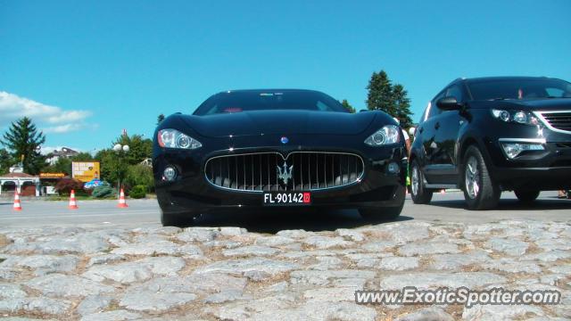 Maserati GranTurismo spotted in Ohrid, Macedonia
