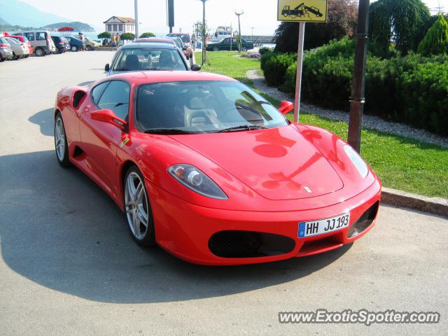 Ferrari F430 spotted in Ohrid, Macedonia