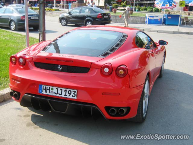 Ferrari F430 spotted in Ohrid, Macedonia