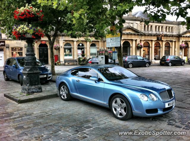 Bentley Continental spotted in Wells, United Kingdom